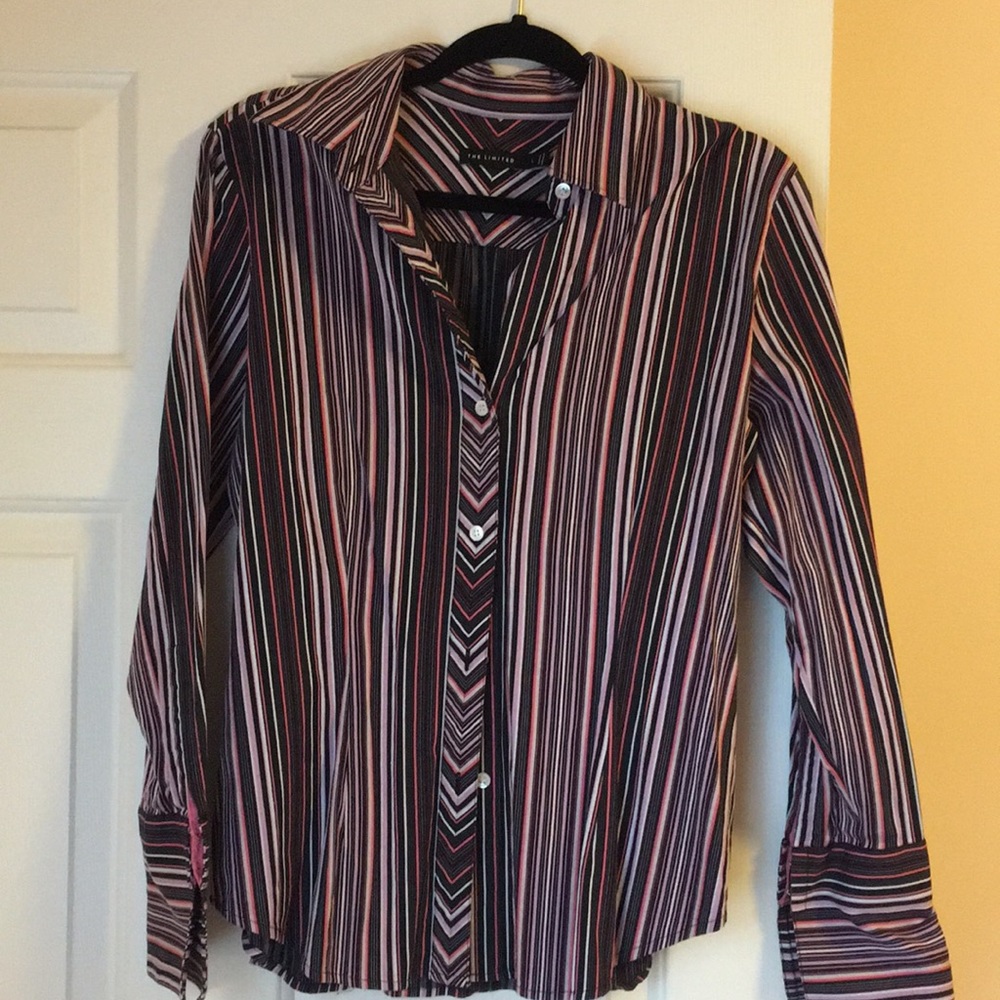 Beautiful striped blouse from The Limited